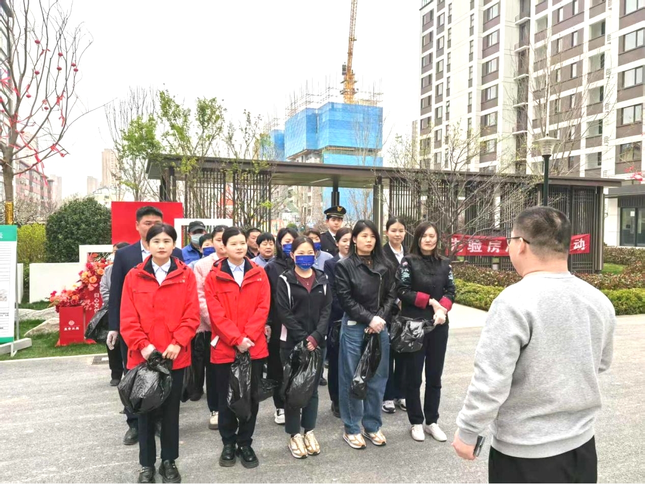 以行動(dòng)詮釋服務(wù)初心，昱景蘭庭項(xiàng)目踐行企業(yè)使命